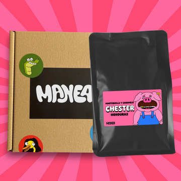 Pack "GAMBERRO" con café + caja de muestras