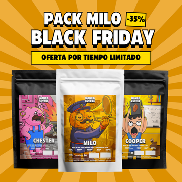 Pack "MILO" con Chester, Milo y Cooper